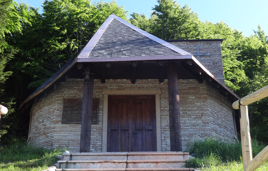 Ripristino della copertura di una Chiesa sul Monte Cengio (VI) – Seconda Fase